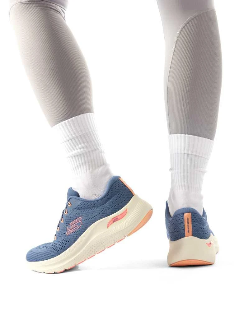 SKECHERS Skechers Arch fit 2.0 - big league trainers in blue 2