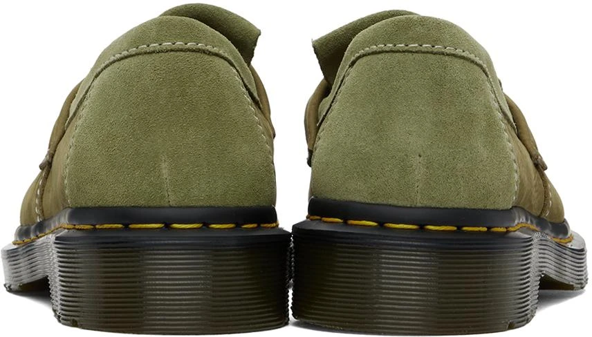 Dr. Martens Green Adrian Tassel Loafers 2