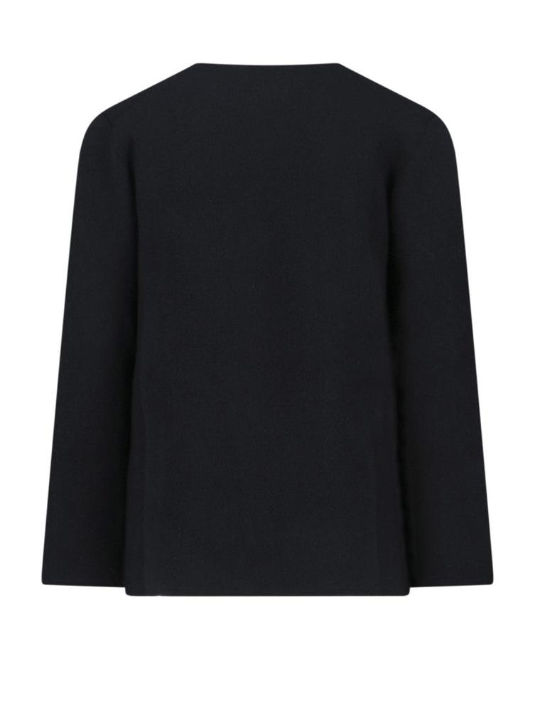 Shop Homme Plus Wool Blend Sweater, Black on Sale at BeyondStyle