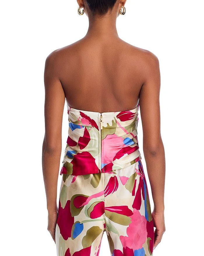 Cult Gaia Krisha Gathered Strapless Top 3
