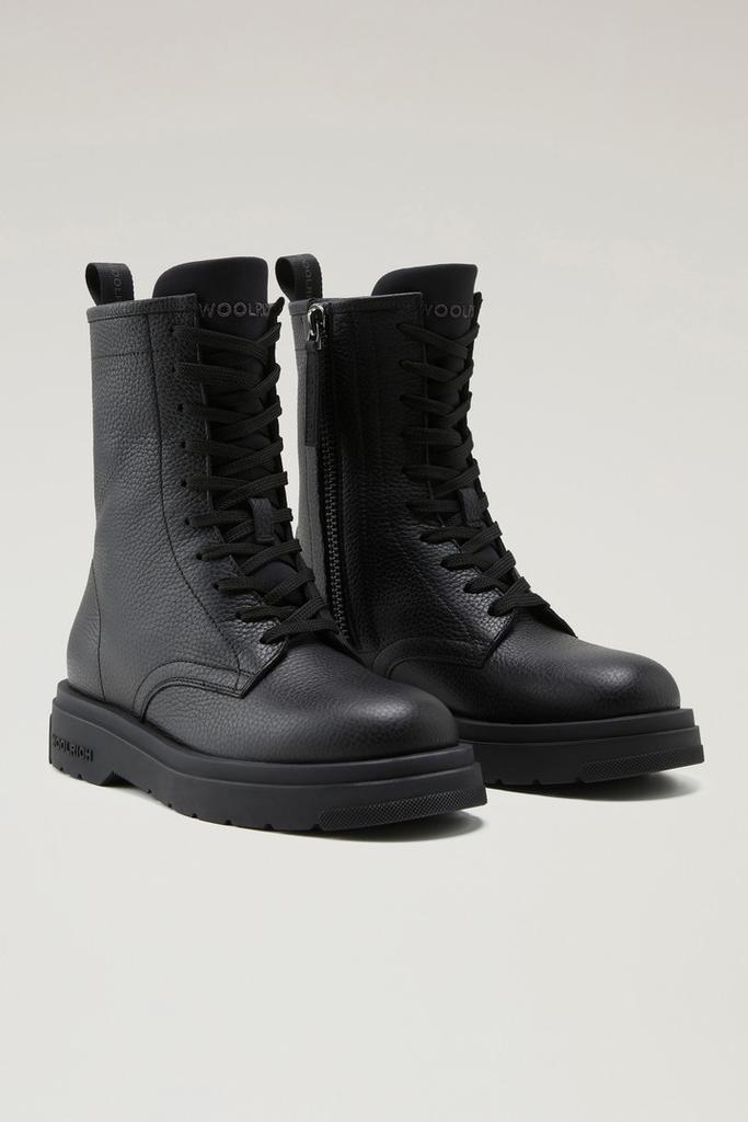 WO-FOOTWEAR New City Boots in Tumbled Leather - Women - Black