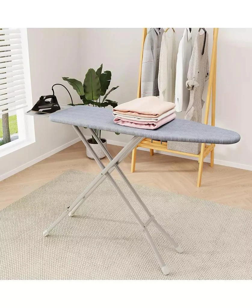 Ecooso Full Size Ironing Board with Iron Rest and 7-Level Height 3