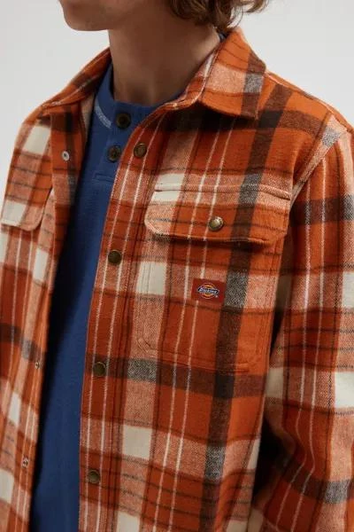 Dickies Dickies Nimmons Plaid Long Sleeve Button-Down Shirt 4