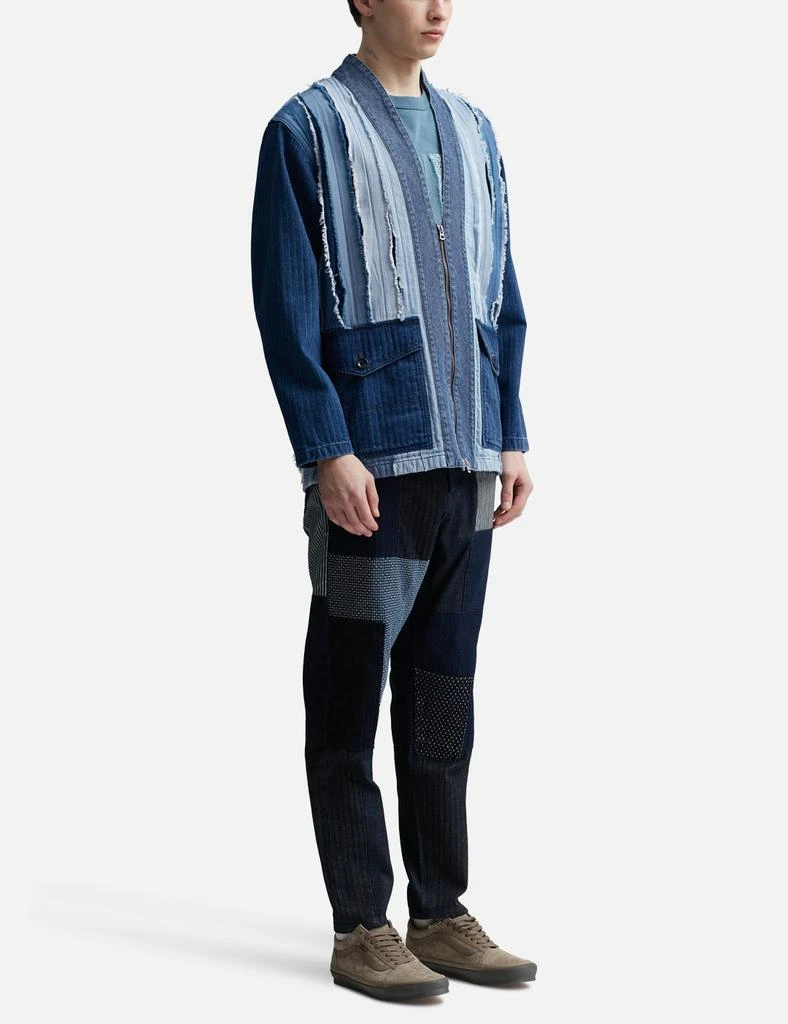 FDMTL 3 Year Wash Obi Haori Jacket 5
