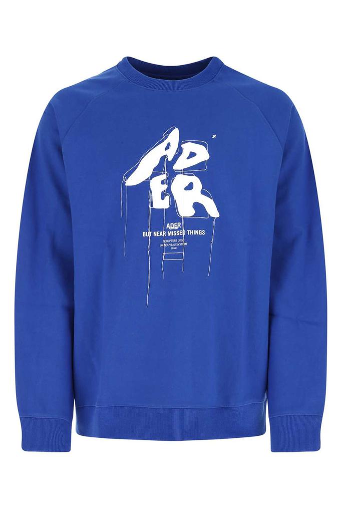 ADER error Ader Error Logo Print Crewneck Sweatshirt