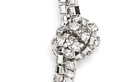 Nordstrom Layered Crystal Y-Drop Necklace 3