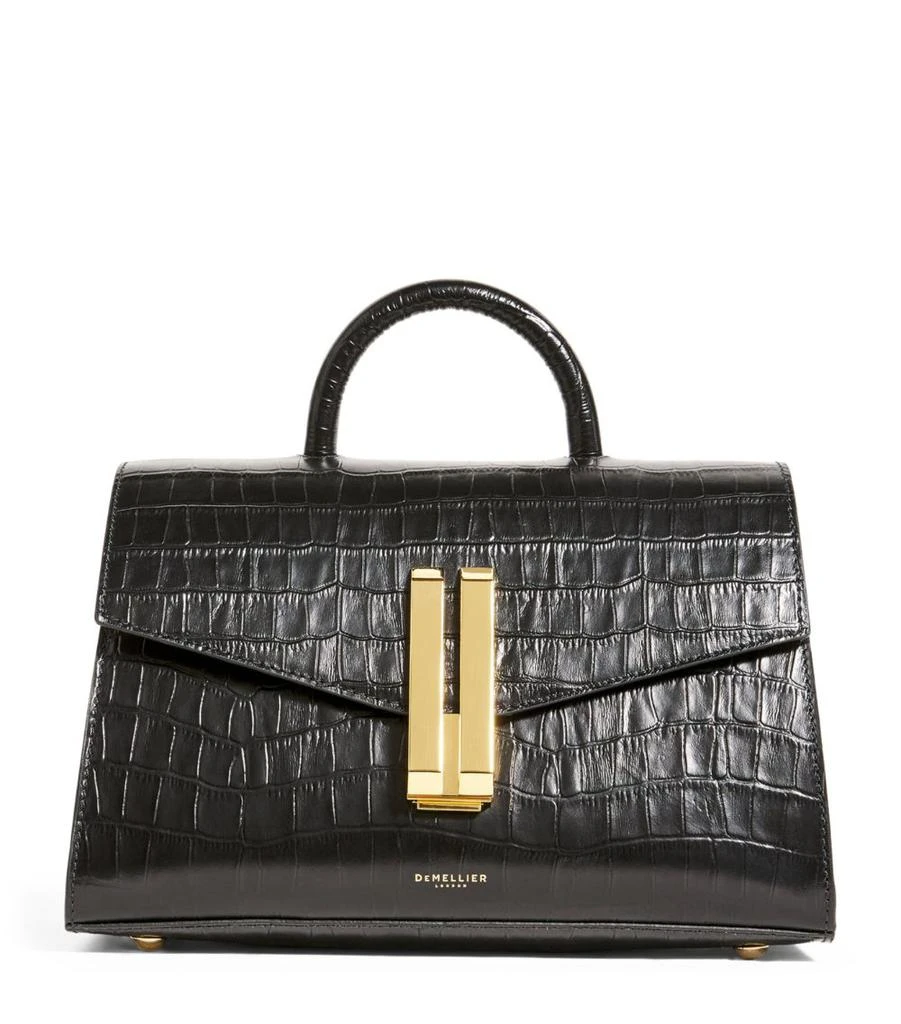 Demellier Leather Midi Montreal Top-Handle Bag 1