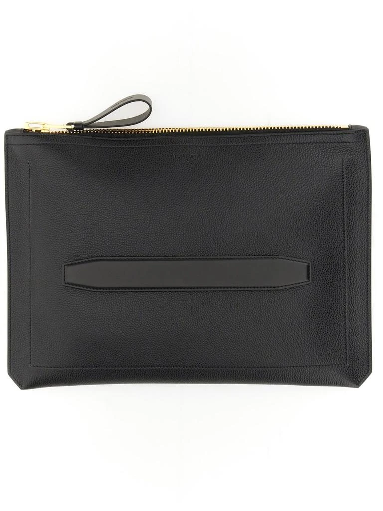 Tom Ford Tom Ford Logo Debossed Zipped Laptop Case 1
