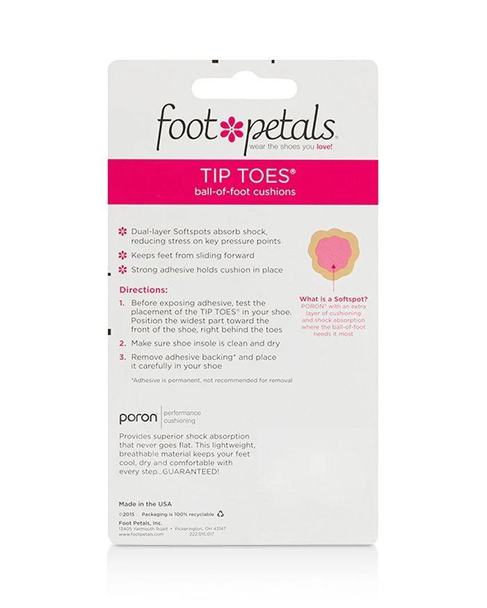 Foot Petals Tip Toes Cushions 2