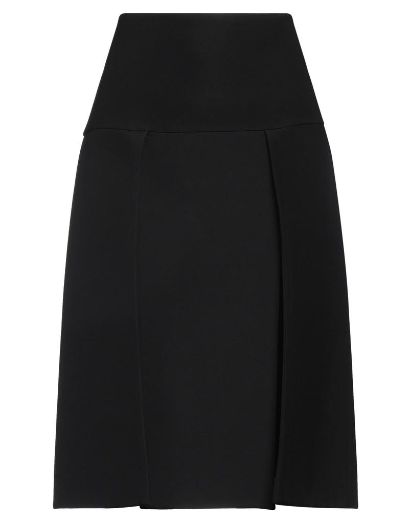 スカート Khaite Fitted Leather Skirt With Front Button Closure Khaite Fitted Leather Skirt With Front Button Closure