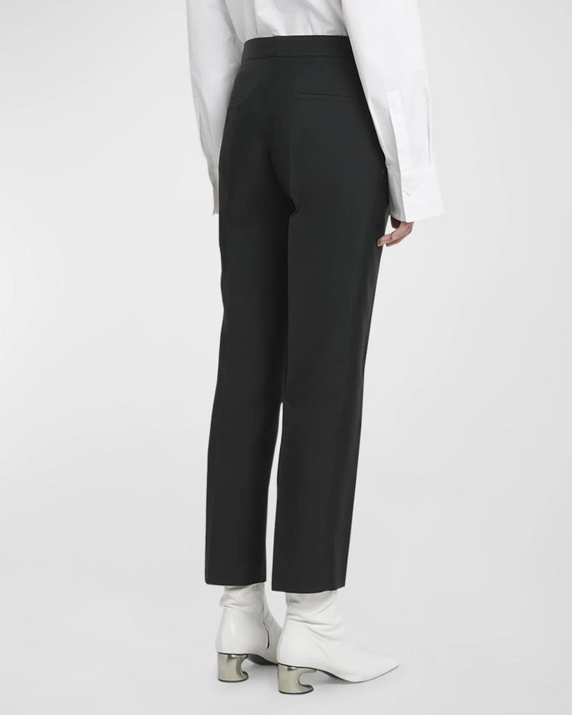 Jil Sander Mid-Rise Straight-Leg Ankle Trousers 3
