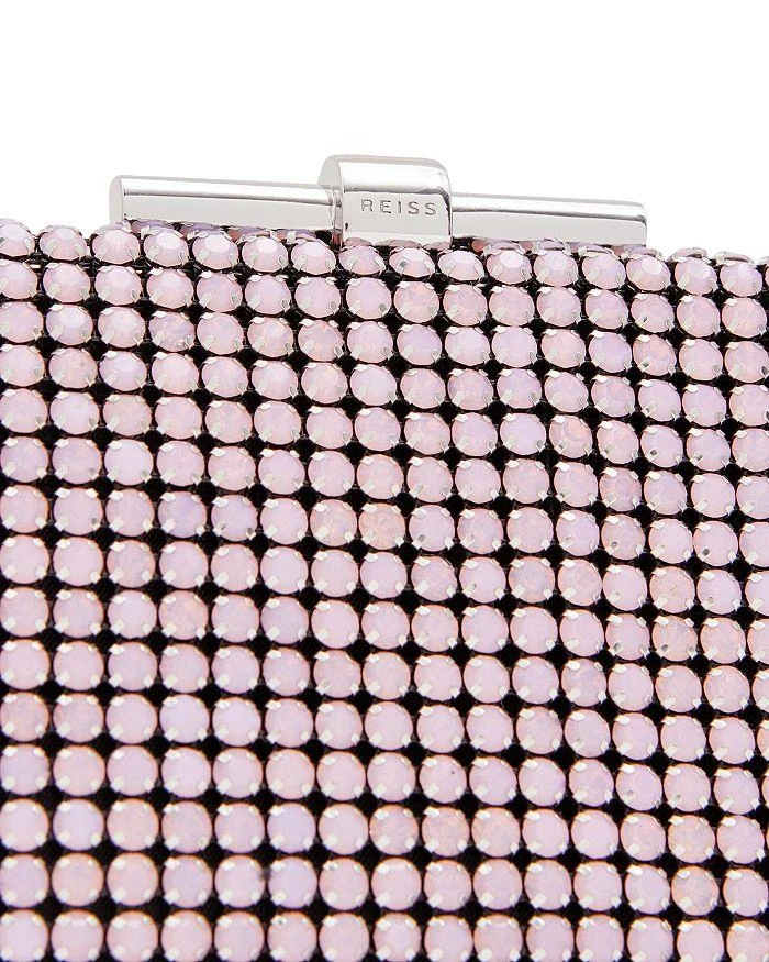 REISS Adaline Crystal Embellish Clutch 5