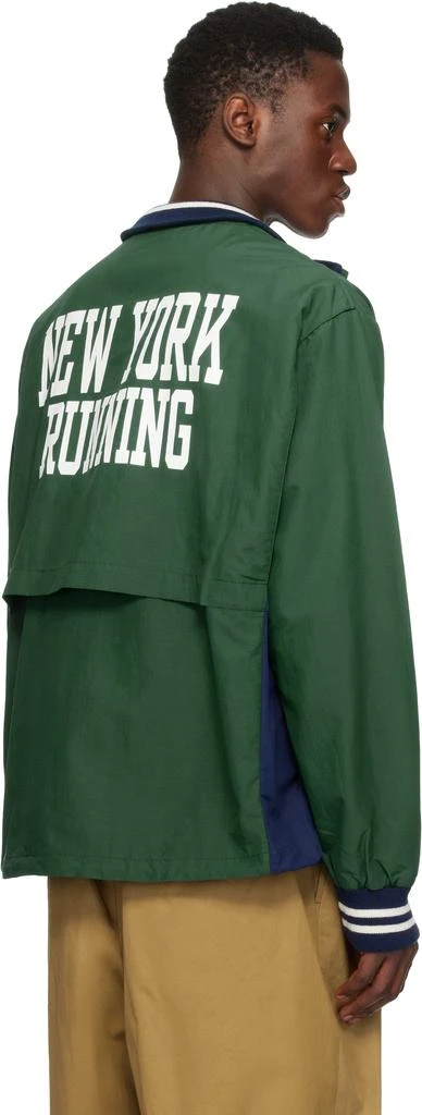 Ralph Lauren Green Ripstop Quarter-Zip Graphic Jacket 3