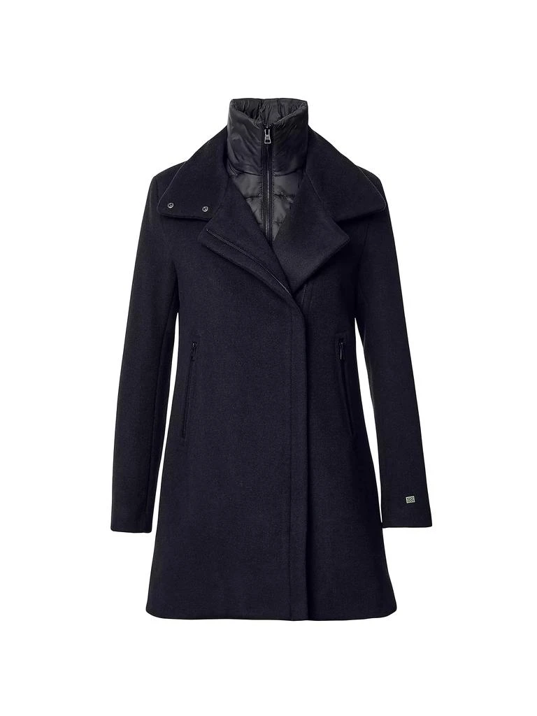 Soia & Kyo Abbi Wool Straight-Fit Coat 1