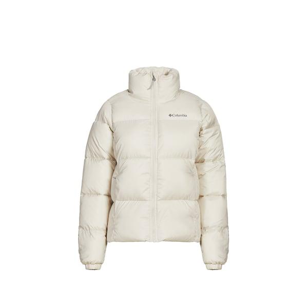 Columbia Straight down jacket with high collar