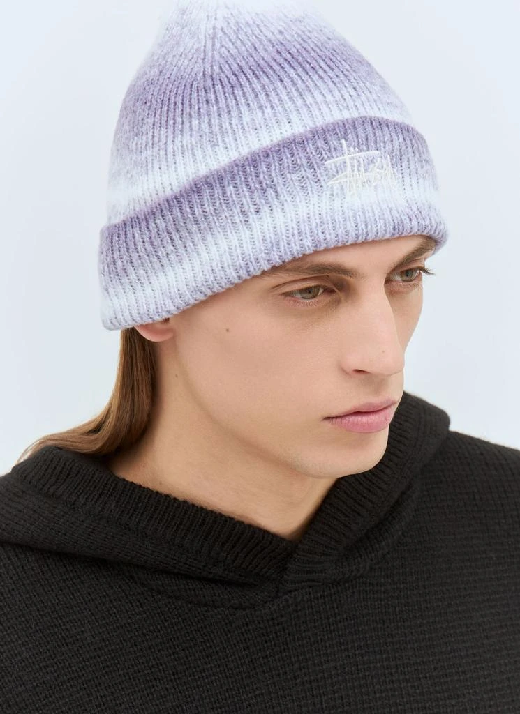 STUSSY Cuff Basic Striped Beanie Hat 5