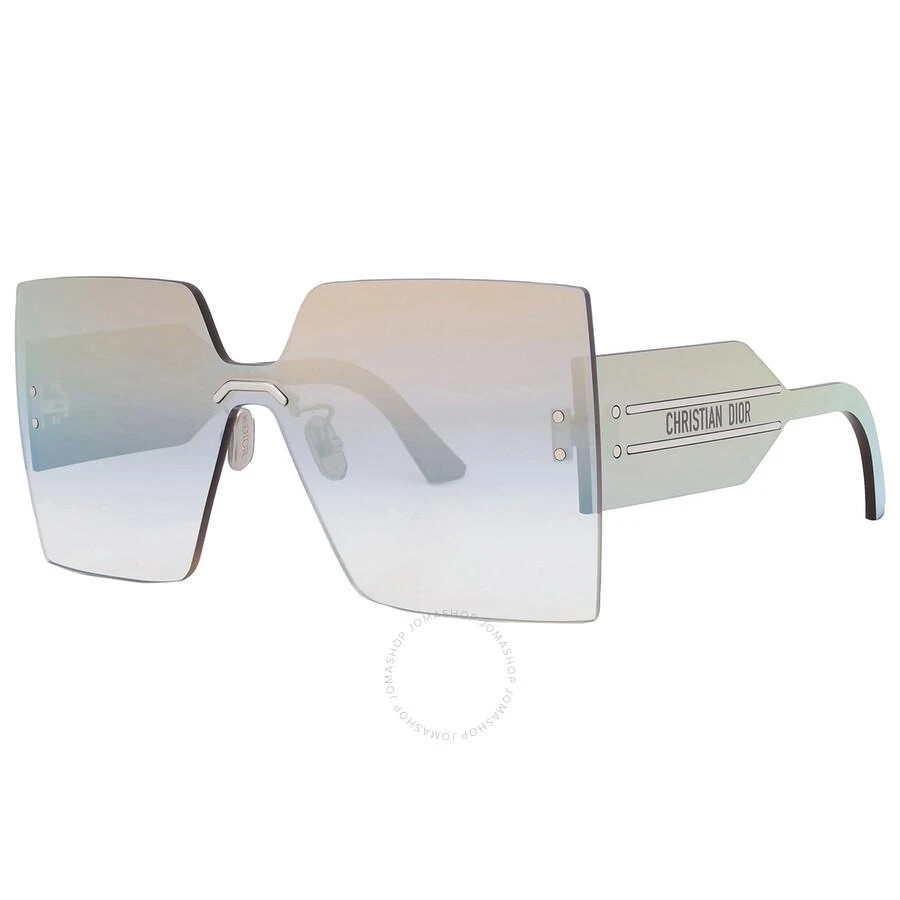 Dior DIORCLUB M5U Grey Gradient Gold Flash Shield Ladies Sunglasses CD40117U 16Z 143 3
