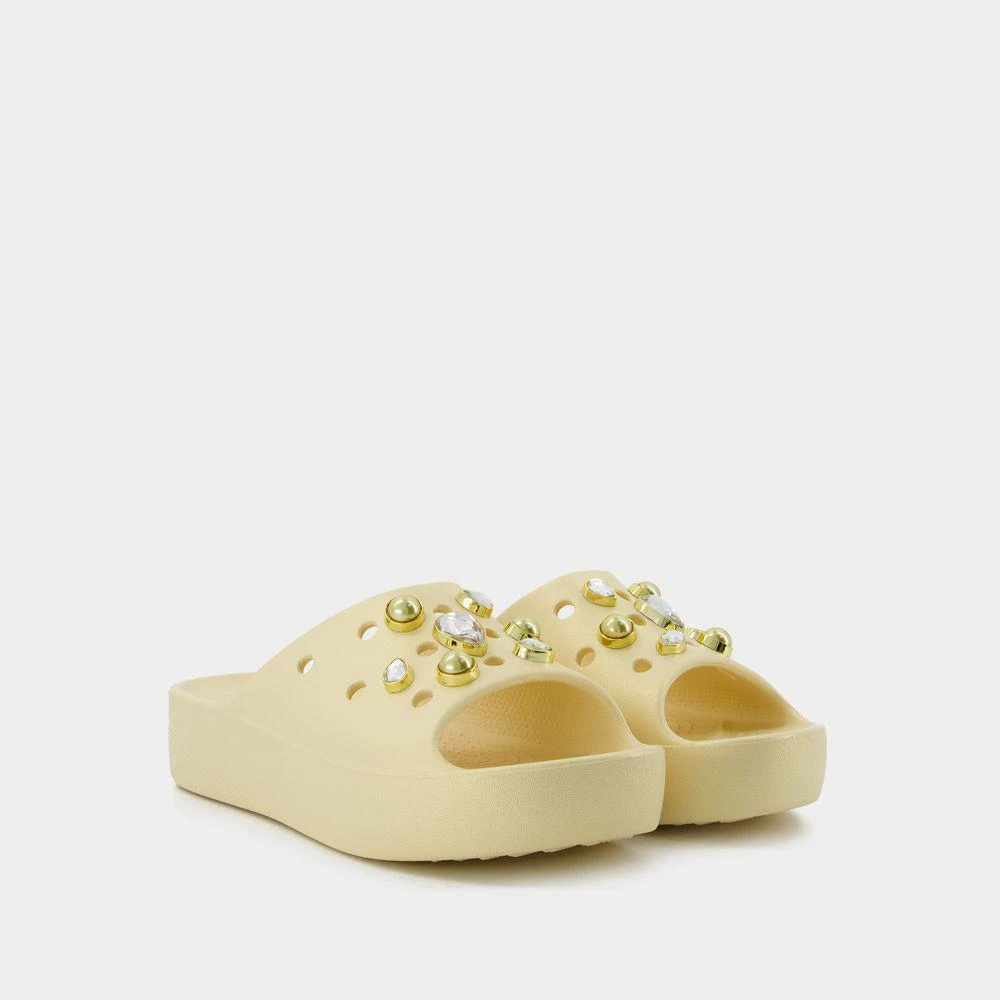 Crocs Crocs Platform Classic Crystals Pearls Mules 2