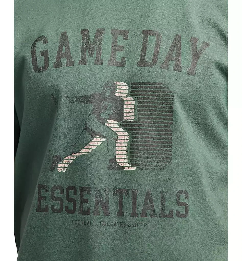 BUFFALO David Bitton Men's Titus Relaxed Fit Short Sleeve Crewneck Game Day Essentials Graphic T-Shirt 6