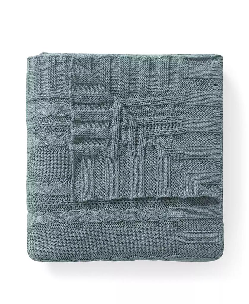VCNY Home Dublin Cable Knit Throw, 50" x 70"