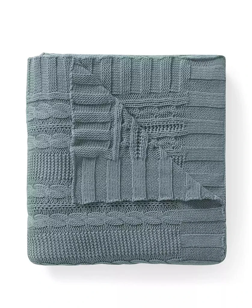 VCNY Home Dublin Cable Knit Throw, 50" x 70" 2