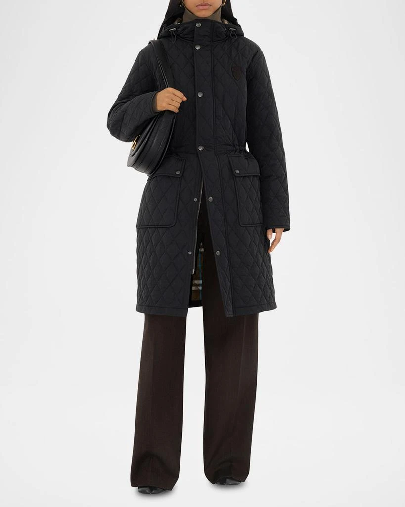 Burberry Quilted Parka Jacket 2
