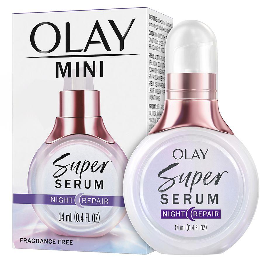 Olay Super Serum Night Repair Face Serum No Scent, Mini