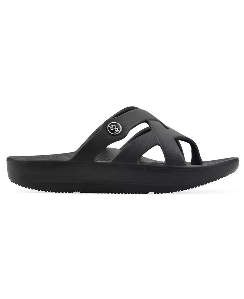 White Mountain Women's Rip Round Toe Flat Sandals 2