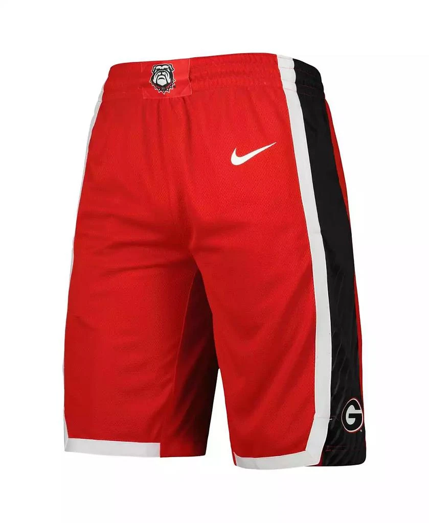 NIKE Men's Red Georgia Bulldogs Replica Team Basketball Shorts 3