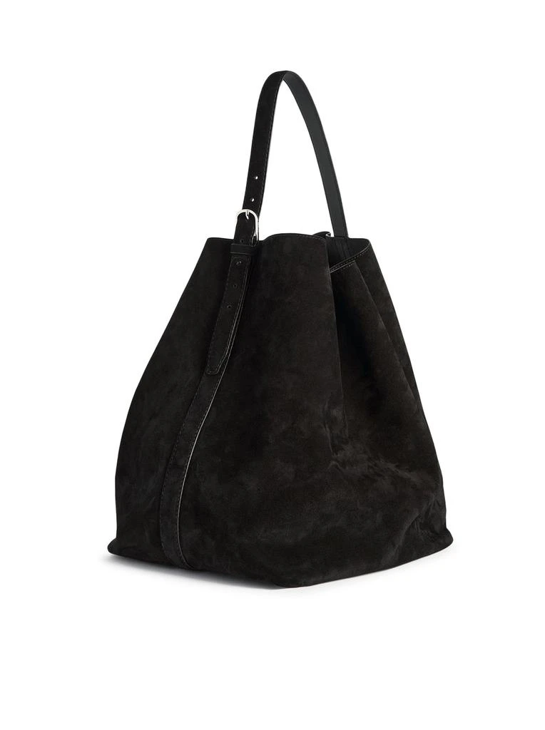 Totême BELTED SUEDE TOTE BAG 4