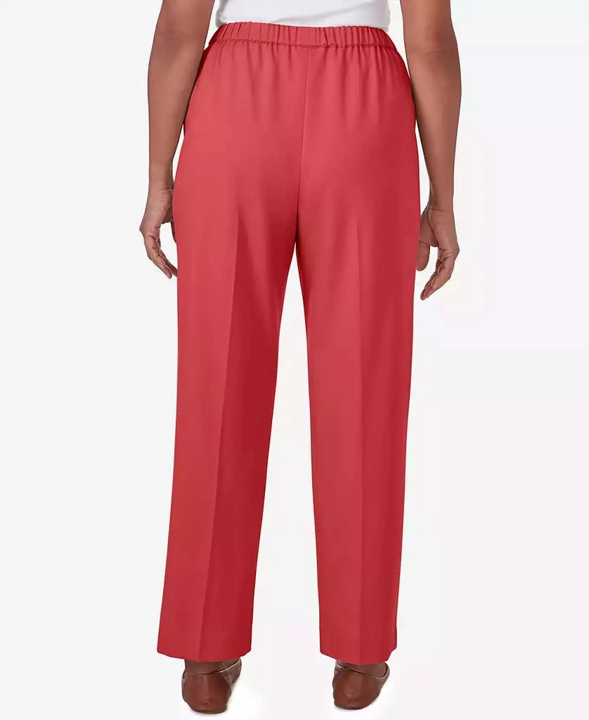 Alfred Dunner Petite Sedona Sky Sedona Pull On Balanced Straight Leg Pant, Petite & Petite Short 2
