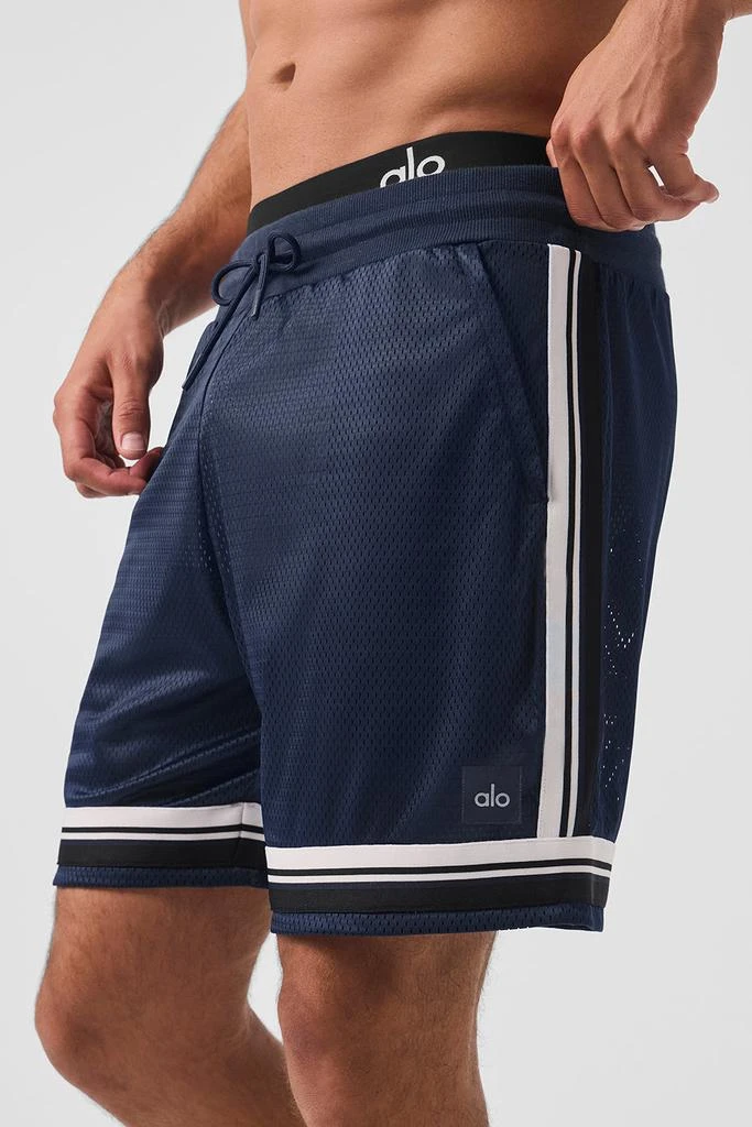 Alo 7" Key Mesh Basketball Short - Navy 3