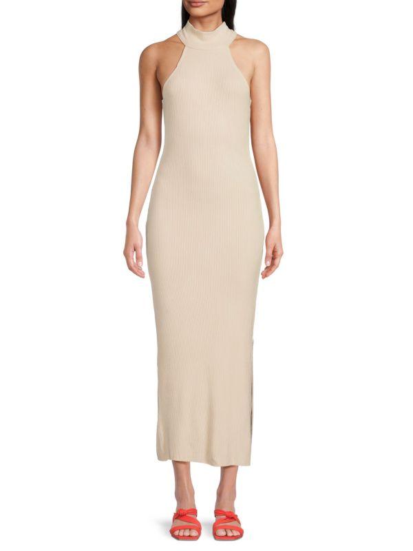 The Range Side Slit Maxi Dress