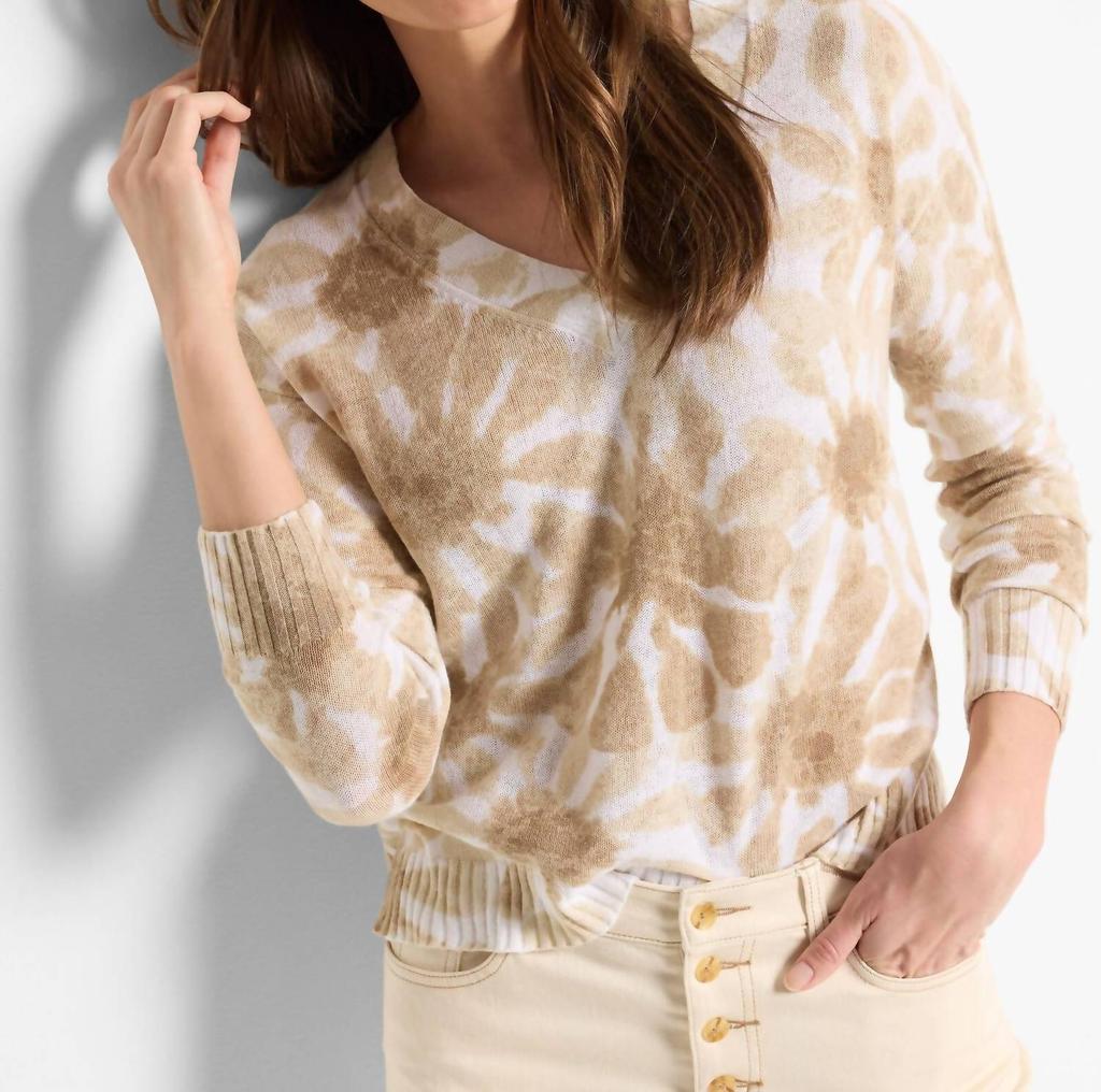 NIC+ZOE Nic + Zoe - Floral Hint Supersoft Sweater