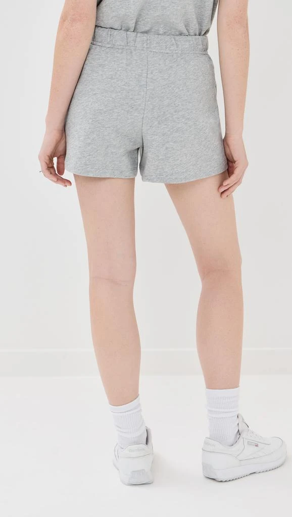 Tibi Light Weight Sweatshirting Short Shorts 3