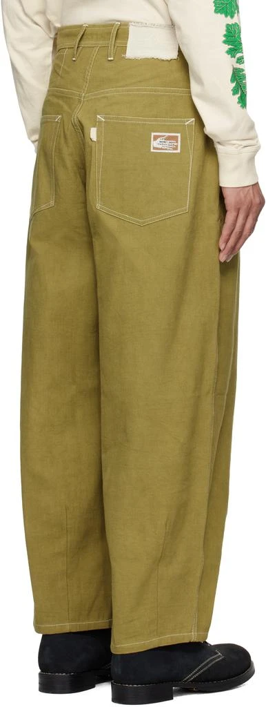 Story mfg. Green Lush Trousers 3