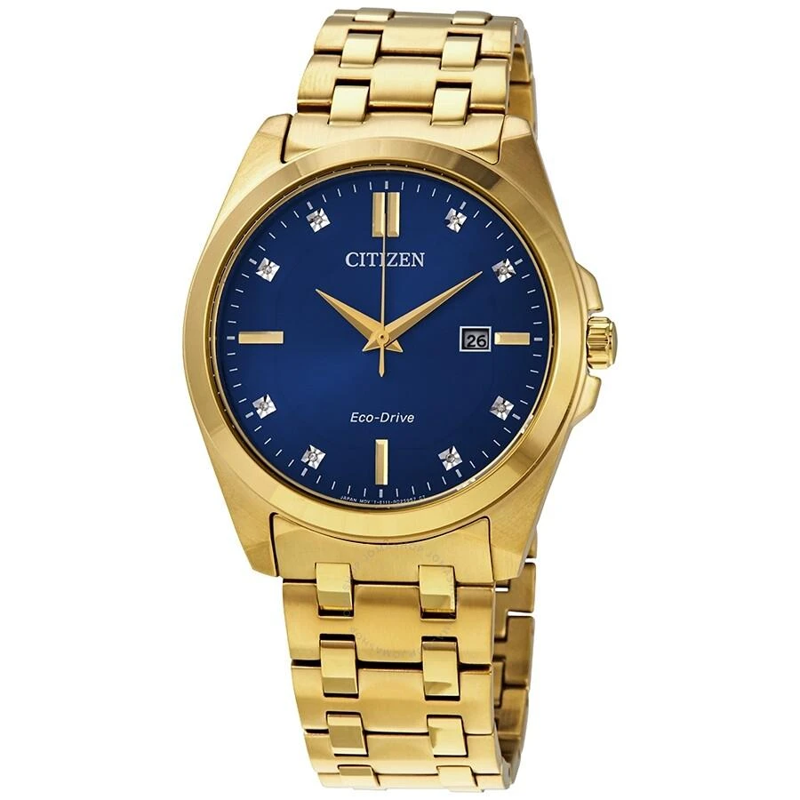 Citizen Corso Eco-Drive Diamond Blue Dial Watch BM7103-51L 1