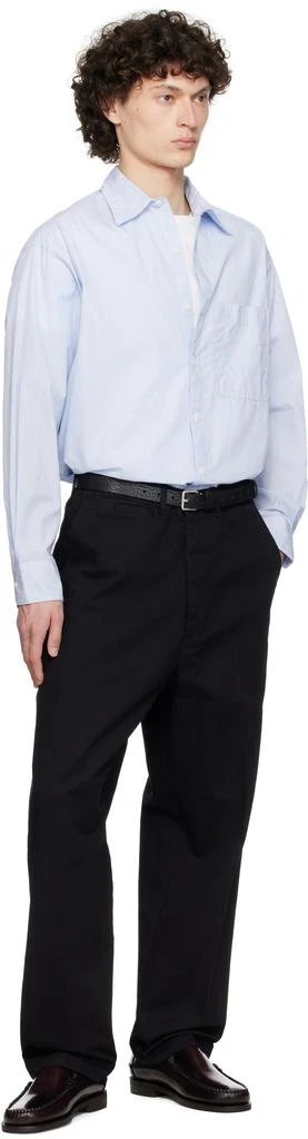 Merz b. Schwanen Black CHINO01 Trousers 5