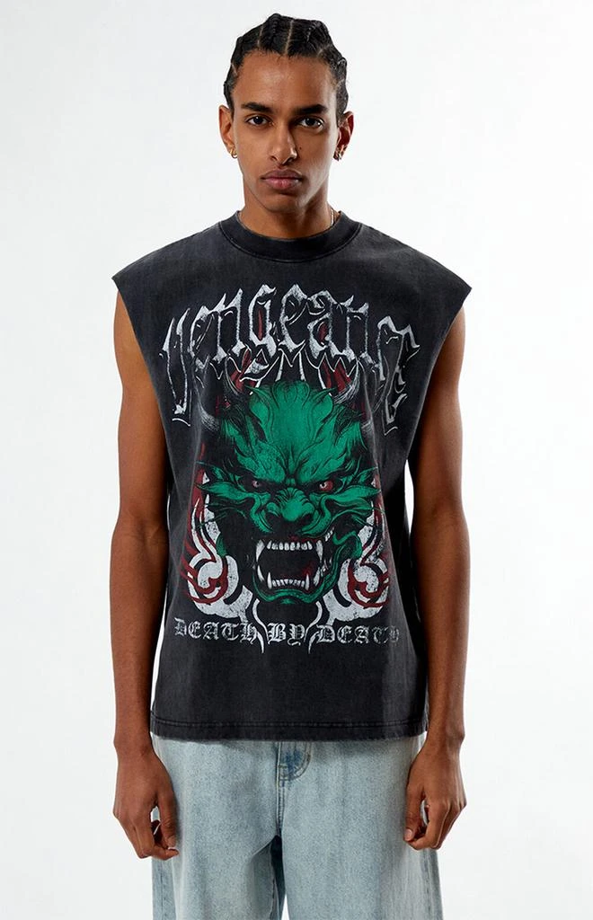 PacSun Vengeance Cut Off Muscle T-Shirt 1