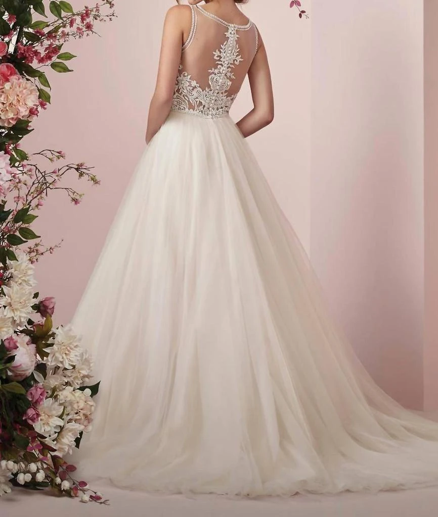 Rebecca Ingram Eliza Wedding Gown In Ivory 4