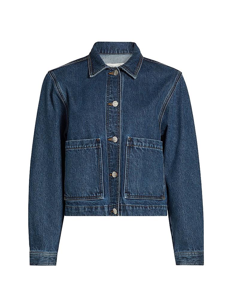 Shop The Ruffle Denim Jacket on Sale at BeyondStyle – Get 50% Off