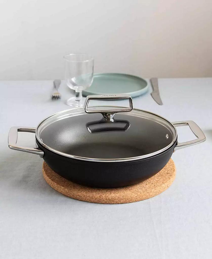Cristel Castel Pro Ultralu 2-Qt. NonStick Sauté Pan With Lid