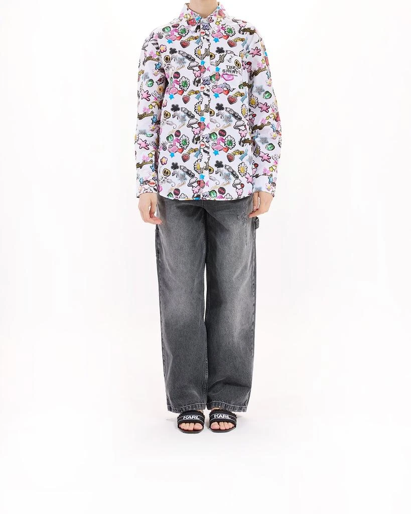 Marc Jacobs The Sticker Print Shirt – On Sale Now with Up to 43