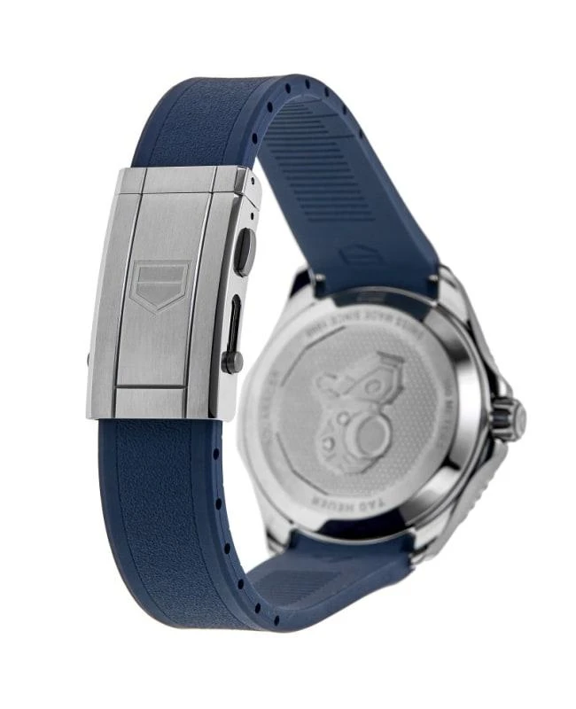TAG Heuer Tag Heuer Aquaracer Professional 300 GMT Automatic Blue Dial Rubber Strap Men's Watch WBP5114.FT6259 4