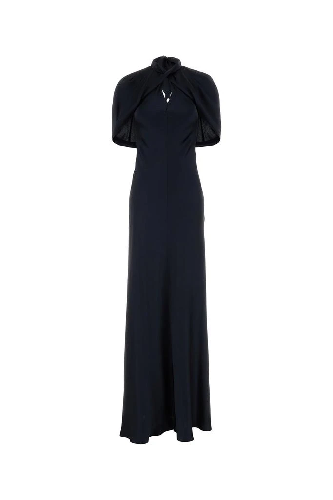 Alberta Ferretti Midnight blue long dress 1