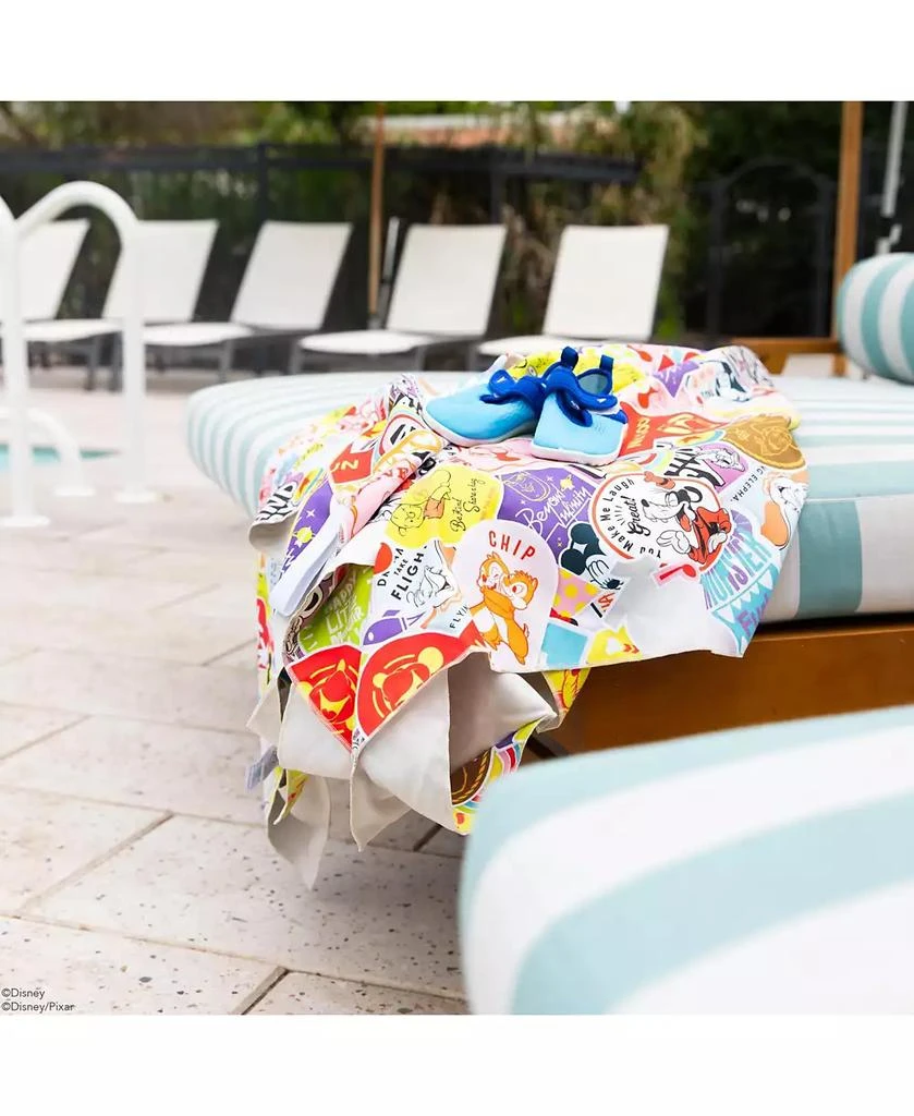 Bumkins Baby Disney 100 Years Happy Faces Lightweight Roll and Go Blanket 2