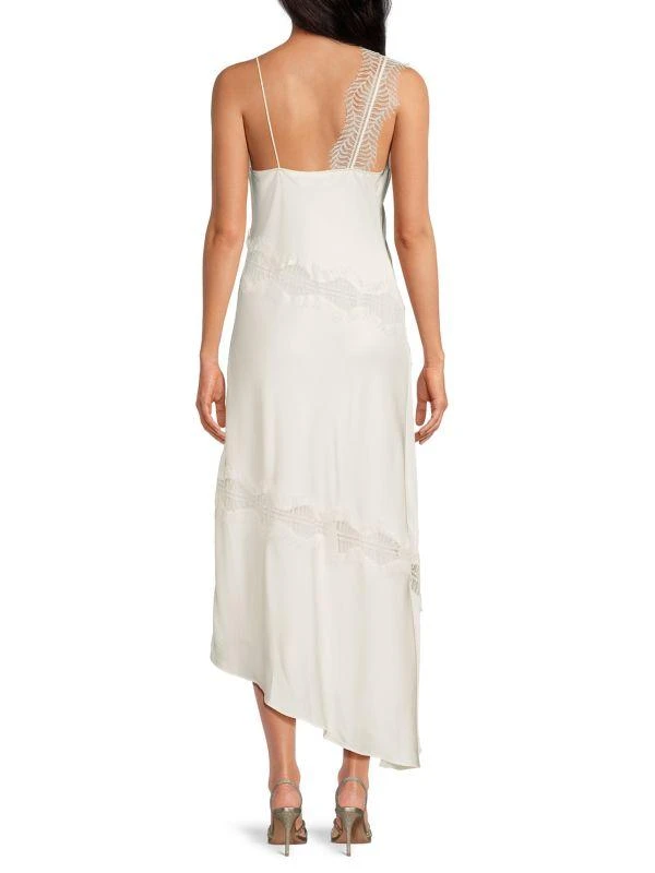 A.L.C. Soleil Lace Trim Midi-Dress 2