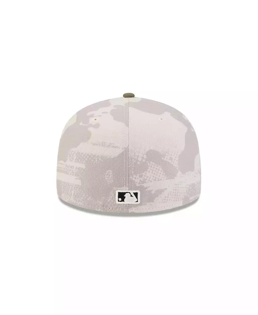 New Era Men's Light Beige/Olive Detroit Tigers 2025 Armed Forces Day 59FIFTY Fitted Hat 5
