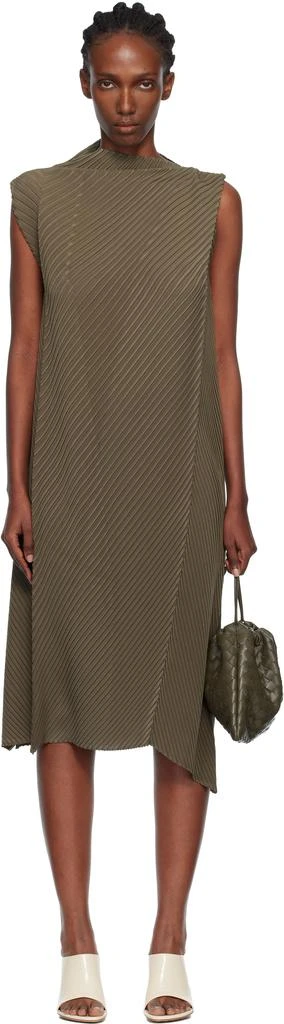 issey miyake brown dress MONTHLY COLORS : JULY Dress Dark Brown