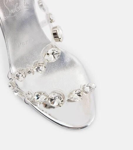 Christian Louboutin Rosalie Jewel 100 crystal-embellished sandals 5